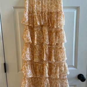 New MINKPINK Lana Tiered Skirt XS